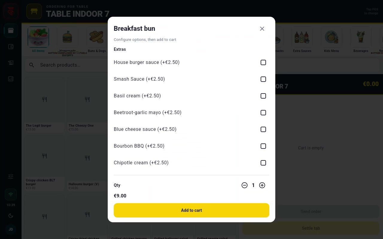 Lira Tech counter POS